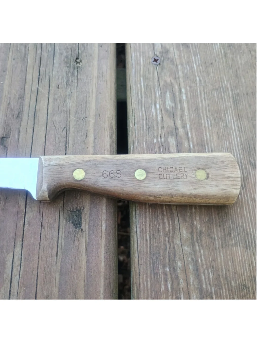 Vintage Chicago Cutlery 66S Slicing Knife 8